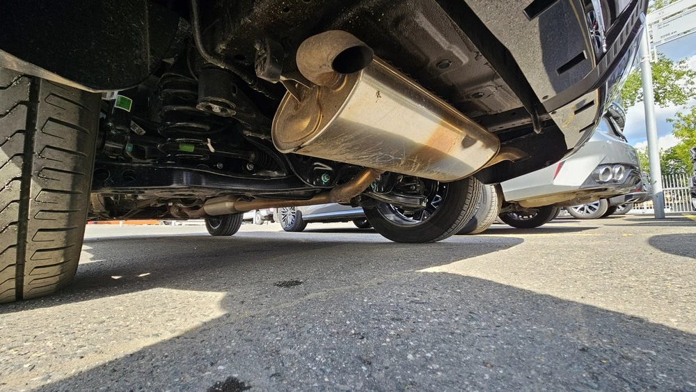 Chery Tiggo 7L тест подвеска выхлопная система глушитель