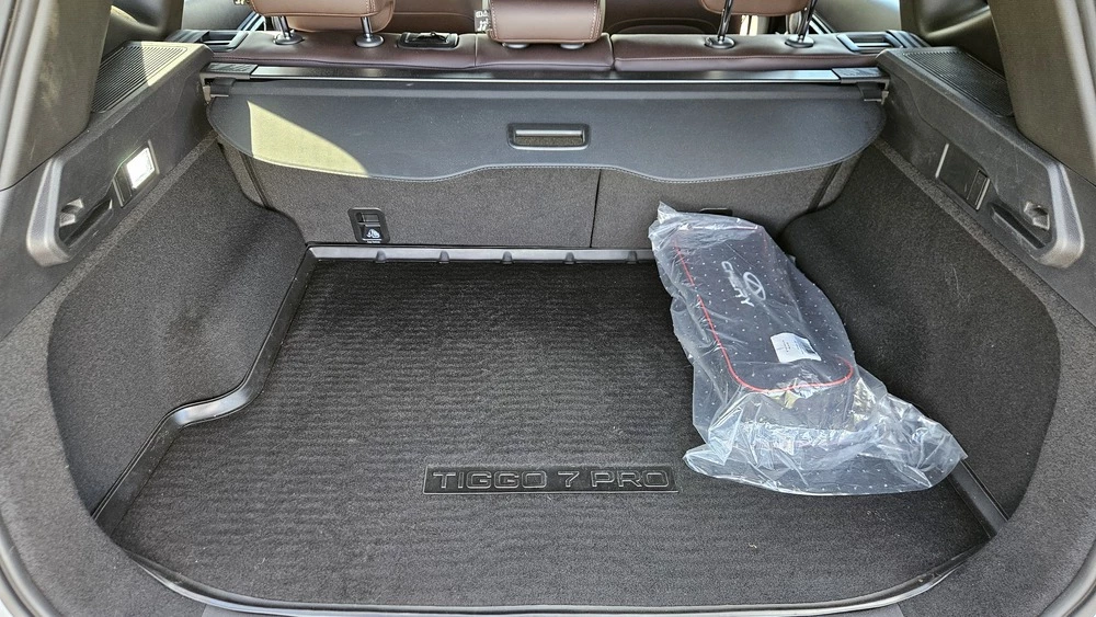 Chery Tiggo 7L салон интерьер багажник