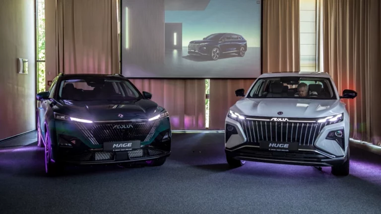 Dongfeng Mage Huge тест презентация спереди