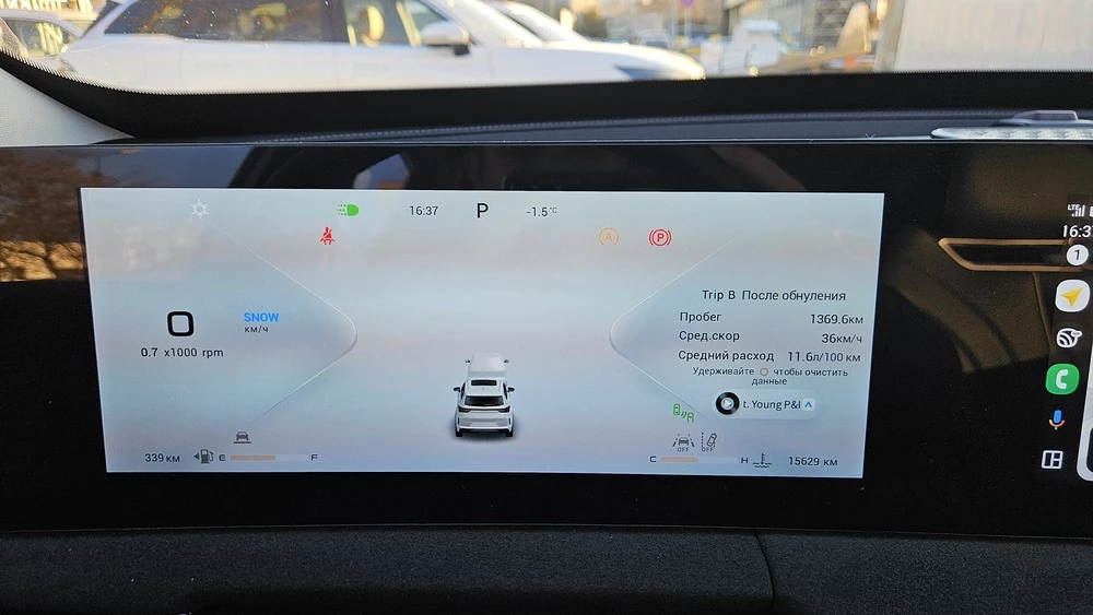 Exeed LX обновленный тест-драйв салон интерьер приборная панель