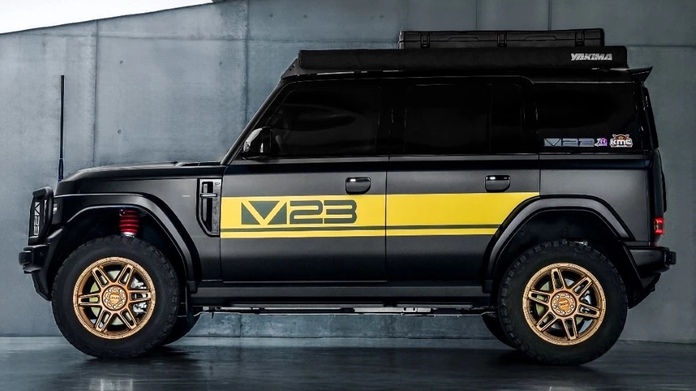 кроссовер iCaur V23 сбоку анонс