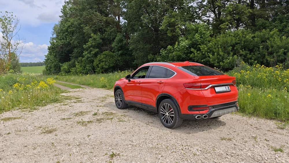 Knewstar 001 мишин сбоку сзади на бездорожье в поле