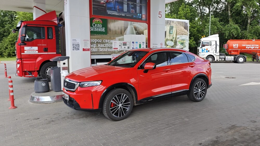 Knewstar 001 мишин сбоку спереди на азс заправка