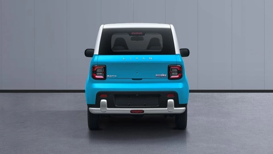 Электрический ситикар Livan Smurf сзади