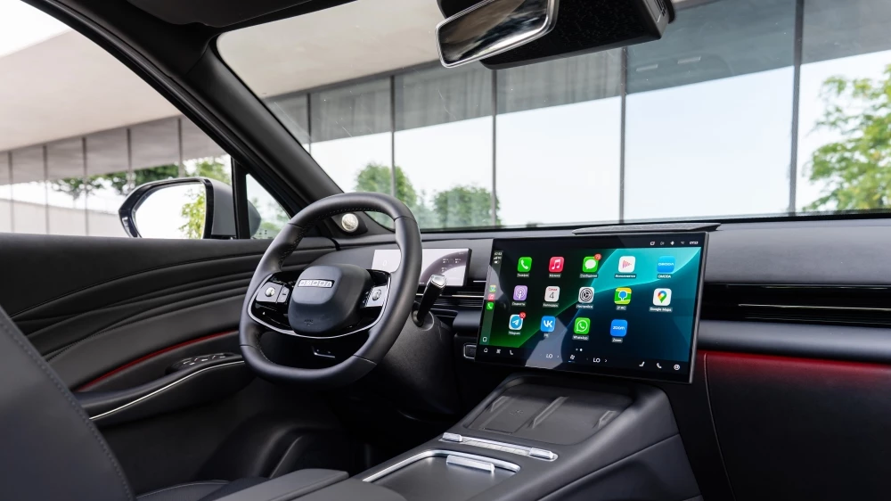 Omoda C7 в Казахстане салон интерьер