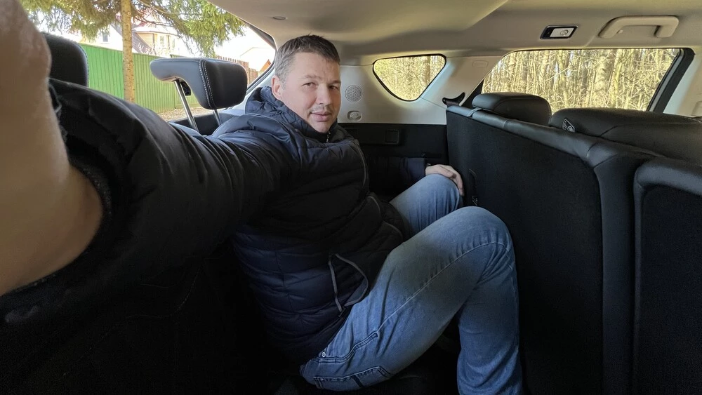 Soueast S07 тест салон интерьер третий ряд сиденья