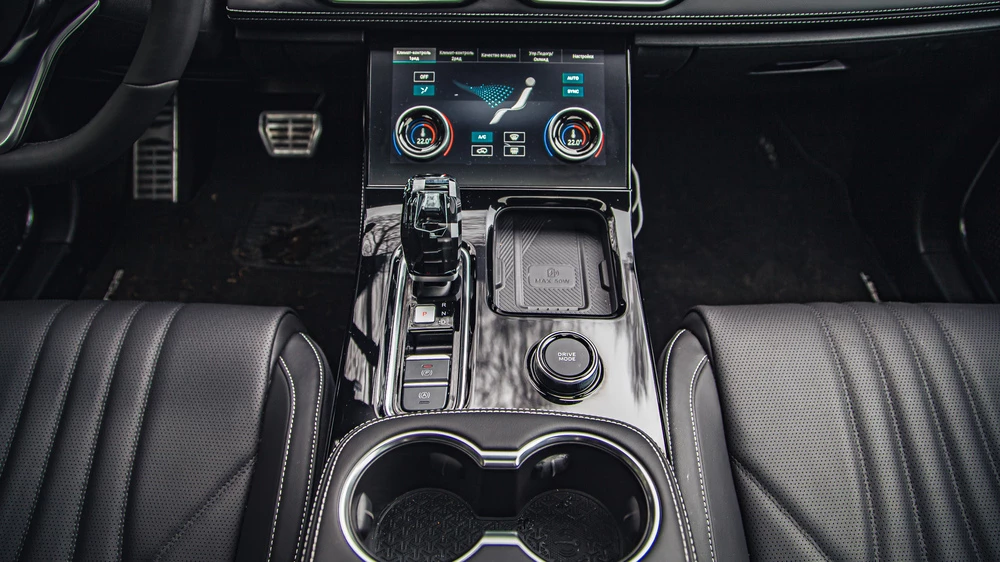 Soueast S07 тест салон интерьер тоннель