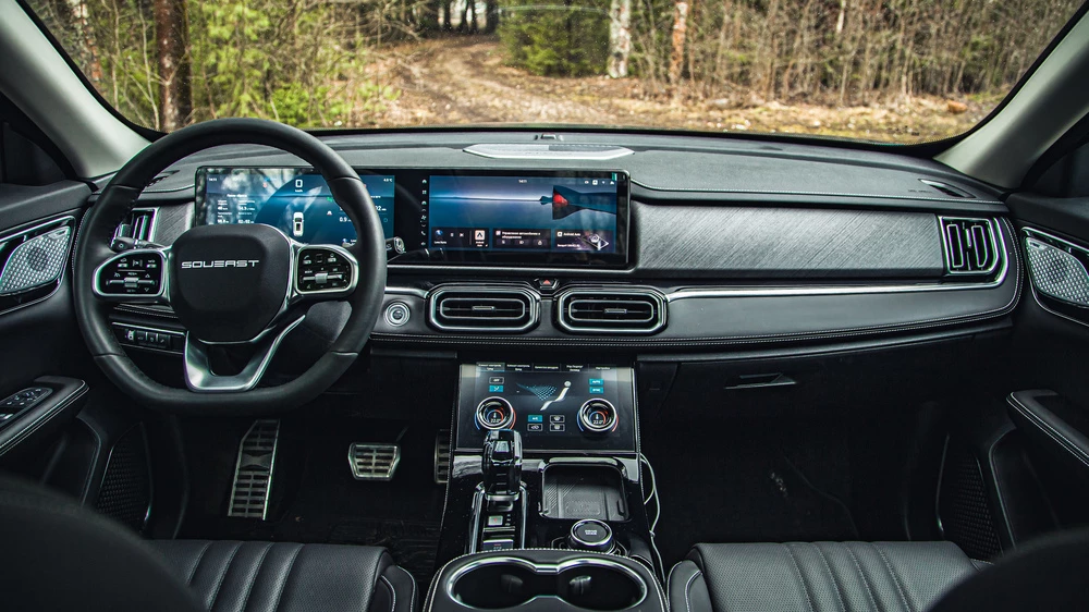 Soueast S07 тест салон интерьер