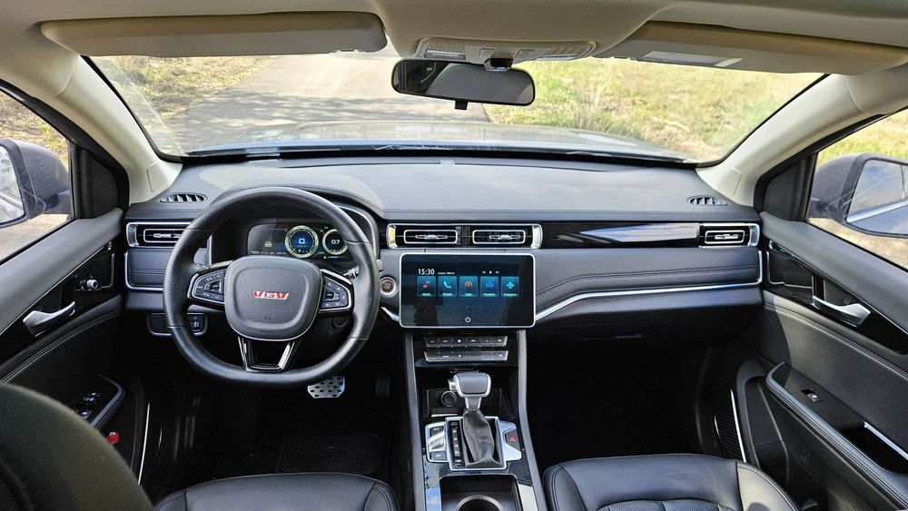 VGV U70 Pro тест салон интерьер