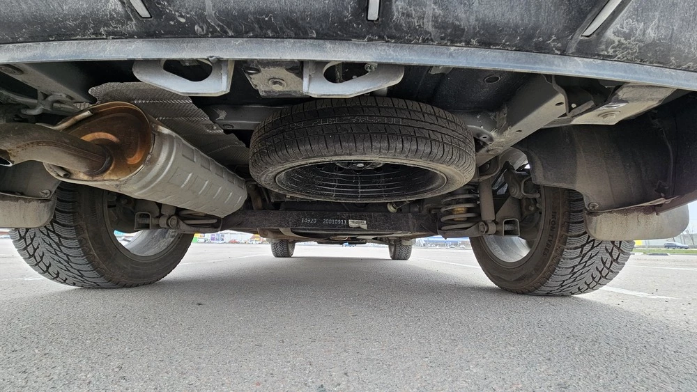 VGV U70 Pro тест подвеска задняя запасное колесо