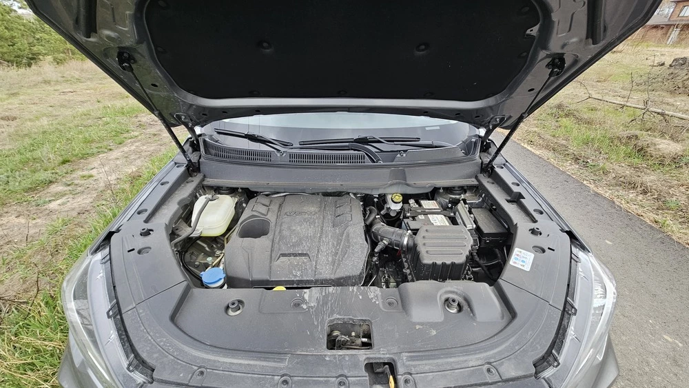 VGV U70 Pro тест двигатель мотор открыт капот