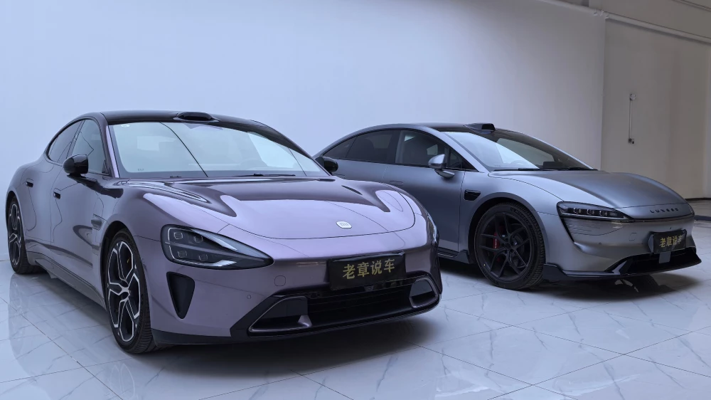 xiaomi huawei седаны электрический xiaomi su7 luxeed s7 спереди