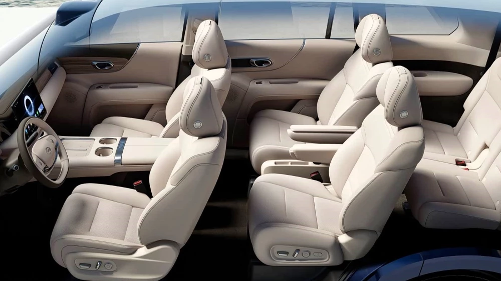 Гибридный кроссовер GAC S9 интерьер