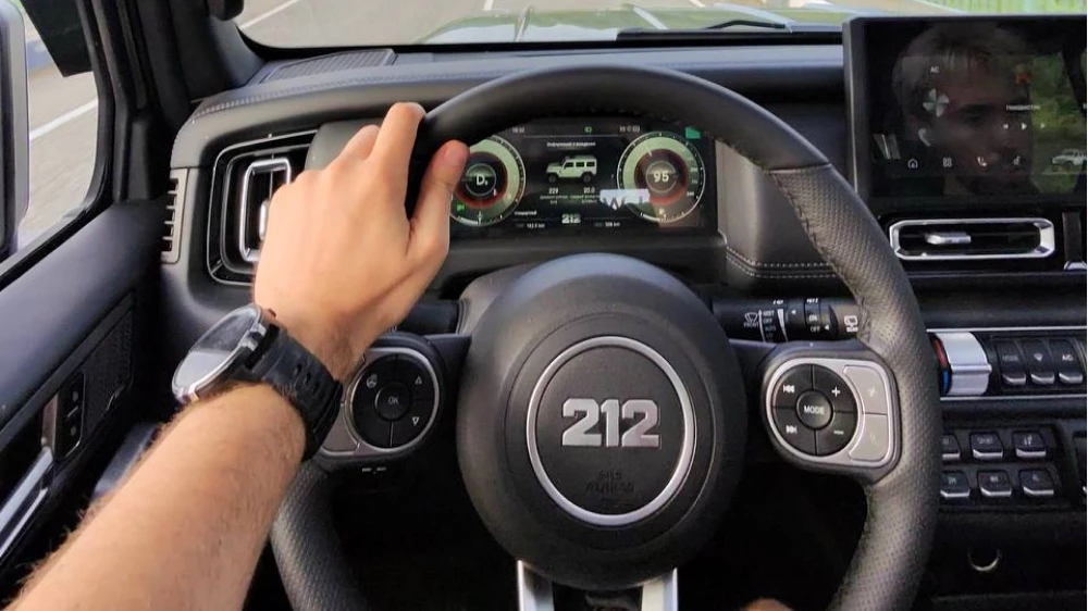 салон baw 212 внедорожник салон черный