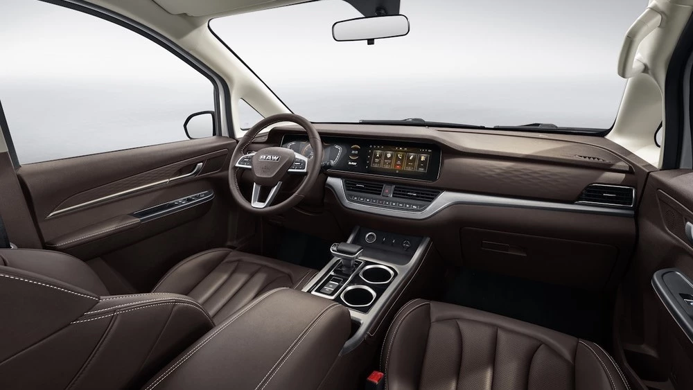 BAW MPV салон интерьер минивэн M7