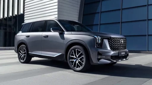 gac gs8 спереди сбоку кроссовер