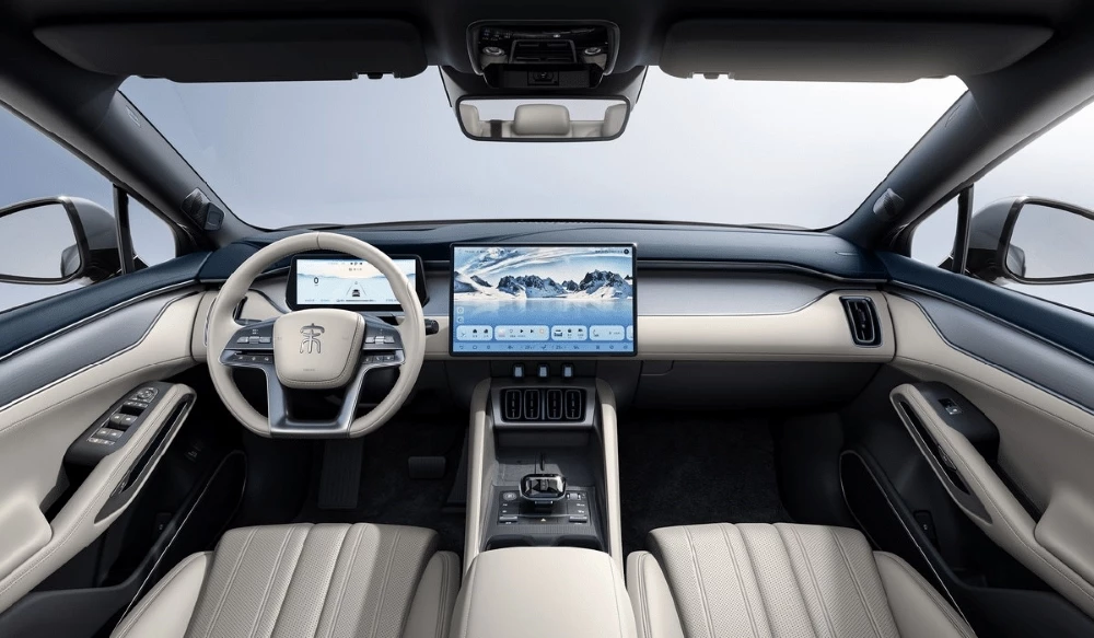 BYD Song L EV салон интерьер