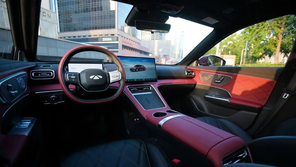 седан Chery Fulwin A9L интерьер