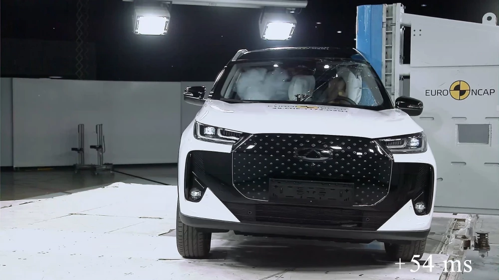 chery tiggo 7 краш-тест euro ncap 2025 четыре звезды безопасности