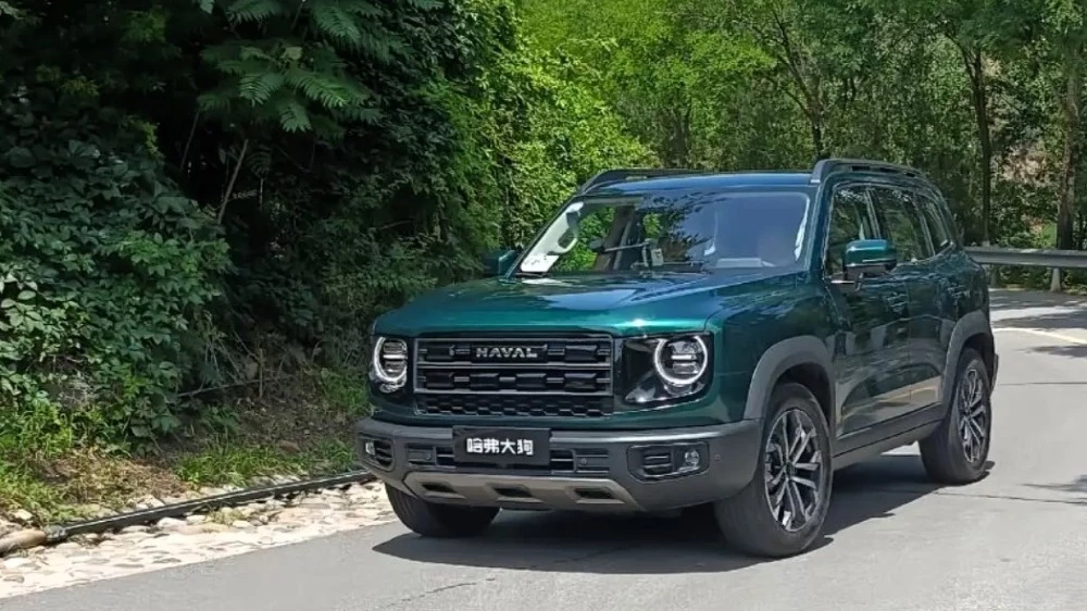 обновленный haval dargo спереди сбоку в Китае 2026