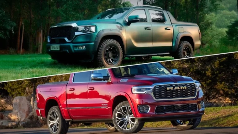 Foton Tunland V9 против vs RAM 1500