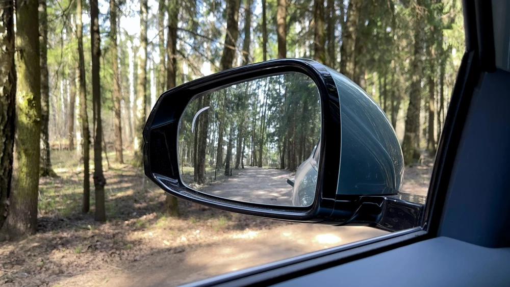 Geely EX5 тест боковое зеркало