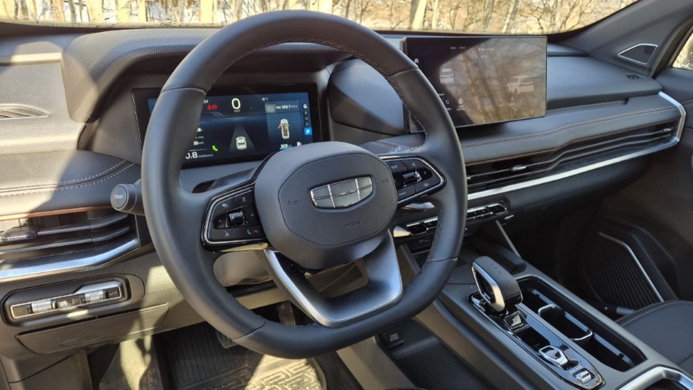 подкаст Geely Okavango салон интерьер тест обзор