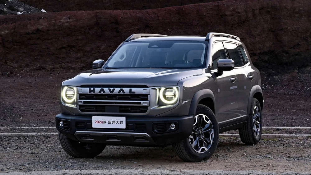 кроссовер Haval Dargo в Китае спереди