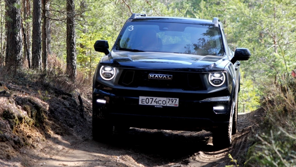 Haval H7 спереди бездорожье полный привод