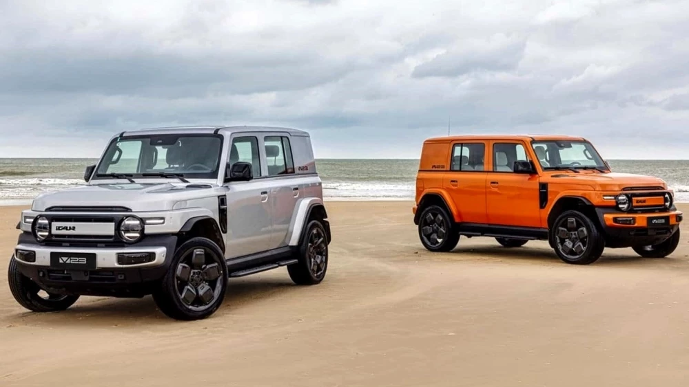 кроссоверы iCaur V23 спереди сбоку