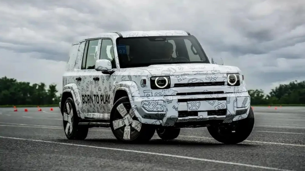 iCaur V27 icar chery сбоку спереди