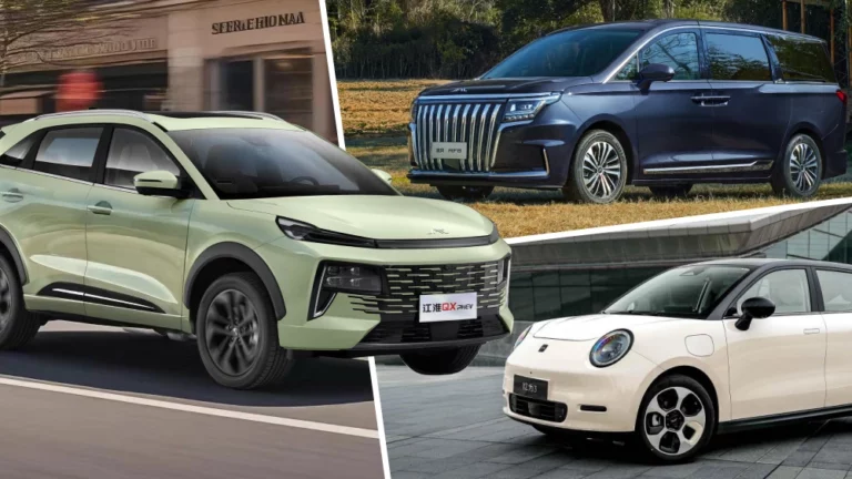 jac казахстан три новинки rf8 js6 phev e30x