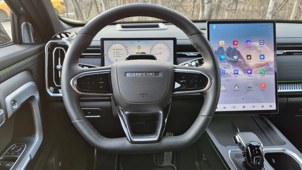 Кроссовер Jaecoo J7 салон интерьер