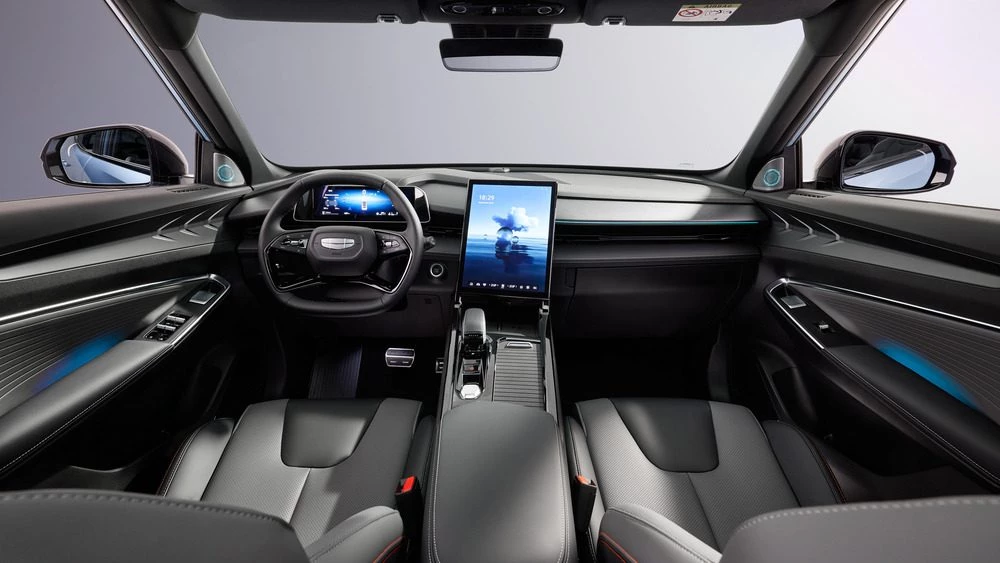 Geely Cityray салон интерьер