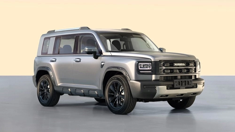 Haval Raptor V7 Plus сбоку спереди гибридный