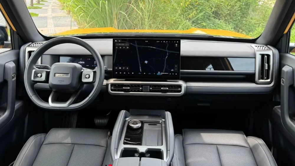 Chery Fulwin X3L кроссовер гибридный интерьер