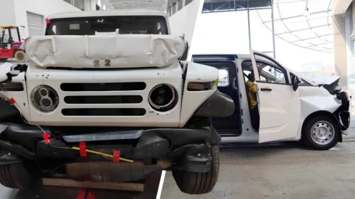 baw 212 и baw mpv краш-тест фронтальный удар с полным перекрытием 50 км/ч caeri cnas автомобили результаты
