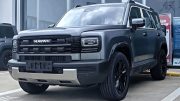 гибридный Haval Raptor 2026 сбоку спереди кроссовер в Китае