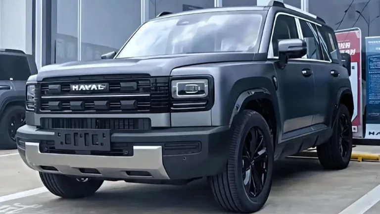 гибридный Haval Raptor 2026 сбоку спереди кроссовер в Китае