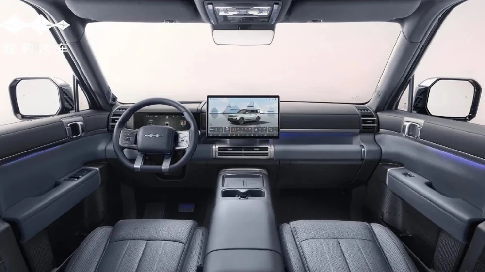 FangChengBao Ti7 салон интерьер