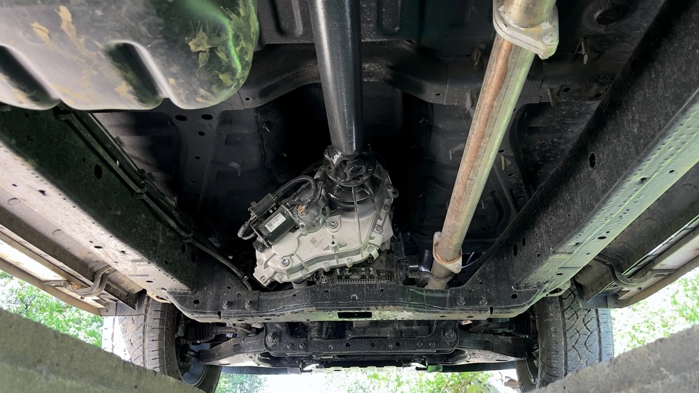 Foton Tunland V7 тест Муфта подключения полного привода 