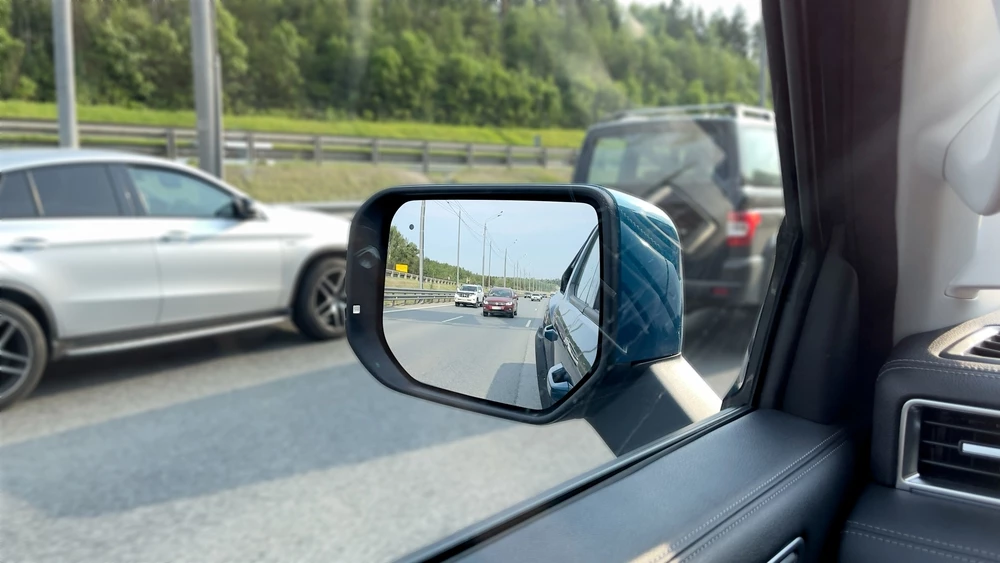 Foton Tunland V7 тест салон интерьер зеркала боковые заднего вида