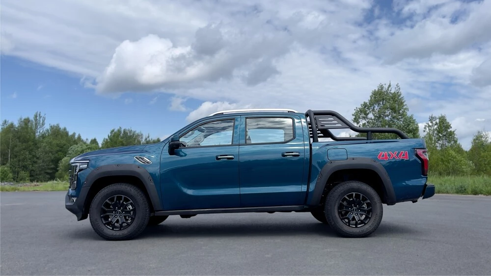 Foton Tunland V7 тест сбоку