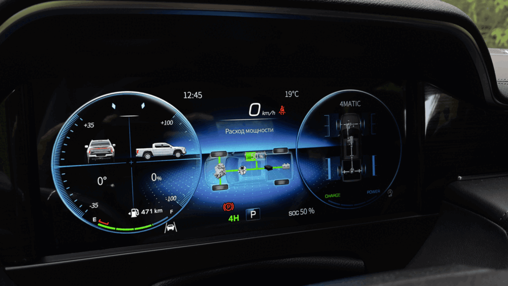 Foton Tunland V7 тест салон интерьер приборная панель