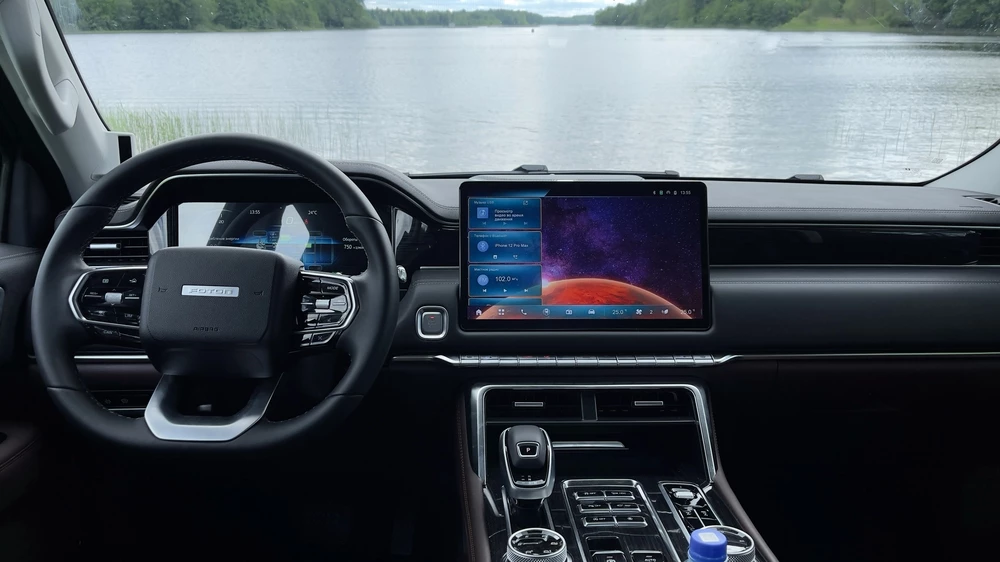 Foton Tunland V7 тест салон интерьер