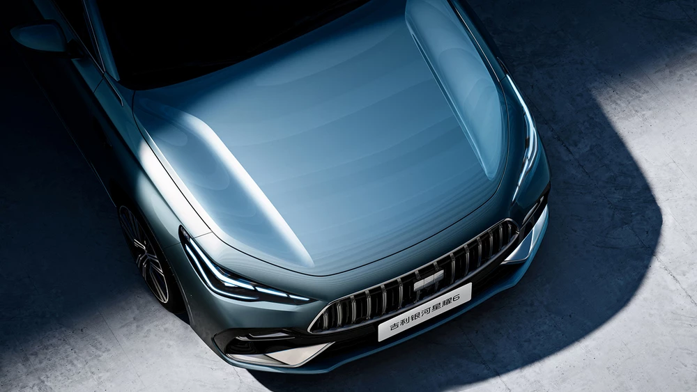 Geely Galaxy Starshine 6 капот сверху