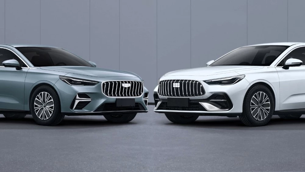 седаны Geely Emgrand Geely Starshine 6 спереди сбоку