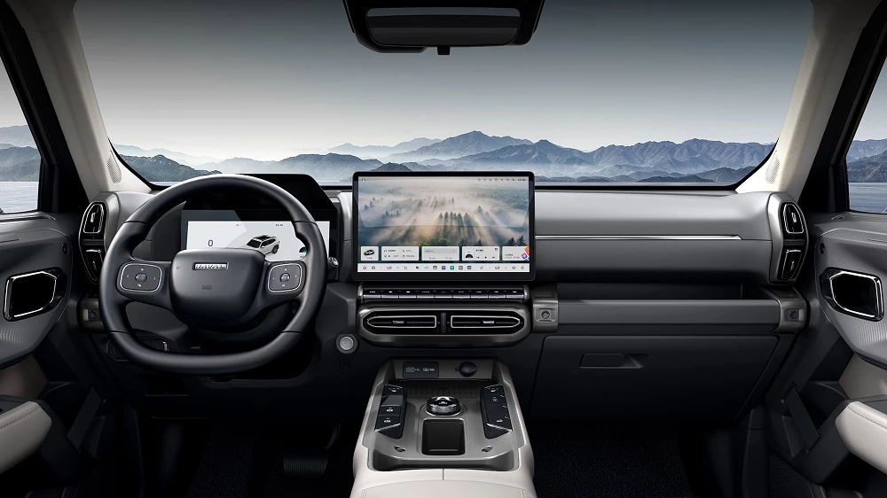 обновленный haval h7 dargo plus big dog plus dagou plus кроссовер салон