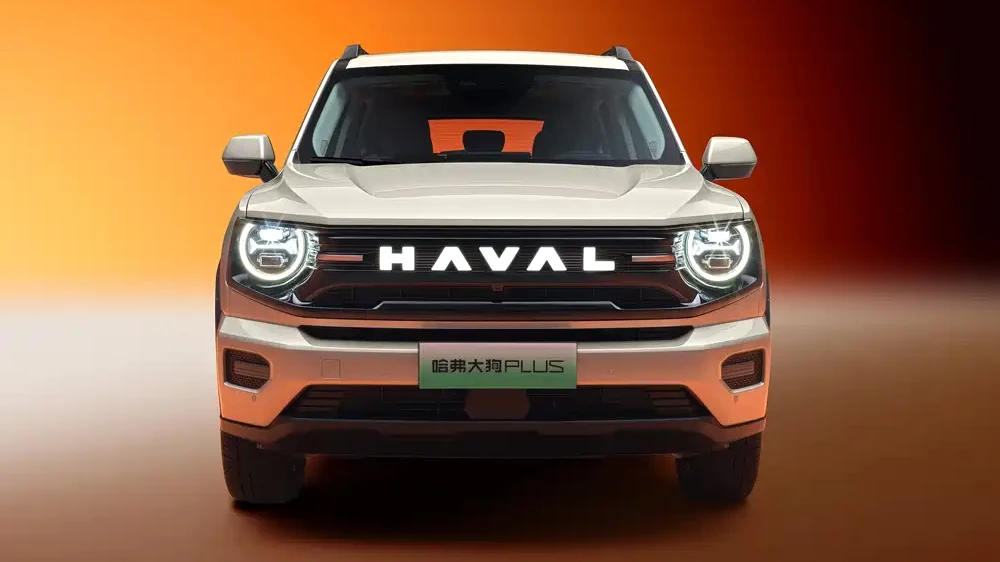 haval dargo plus big dog plus dagou plus h7 кроссовер спереди серебряный гибридный