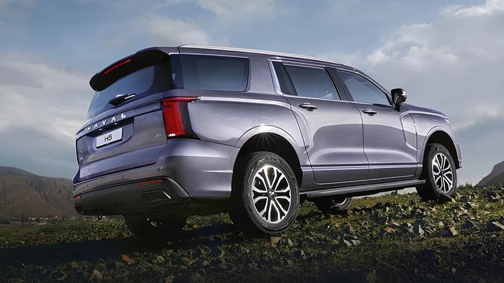 Haval H5 Фаворит-моторс реклама сбоку сзади